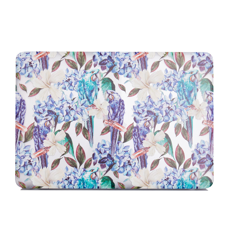 TenChen Tech-Print Parrot Macbook case-1