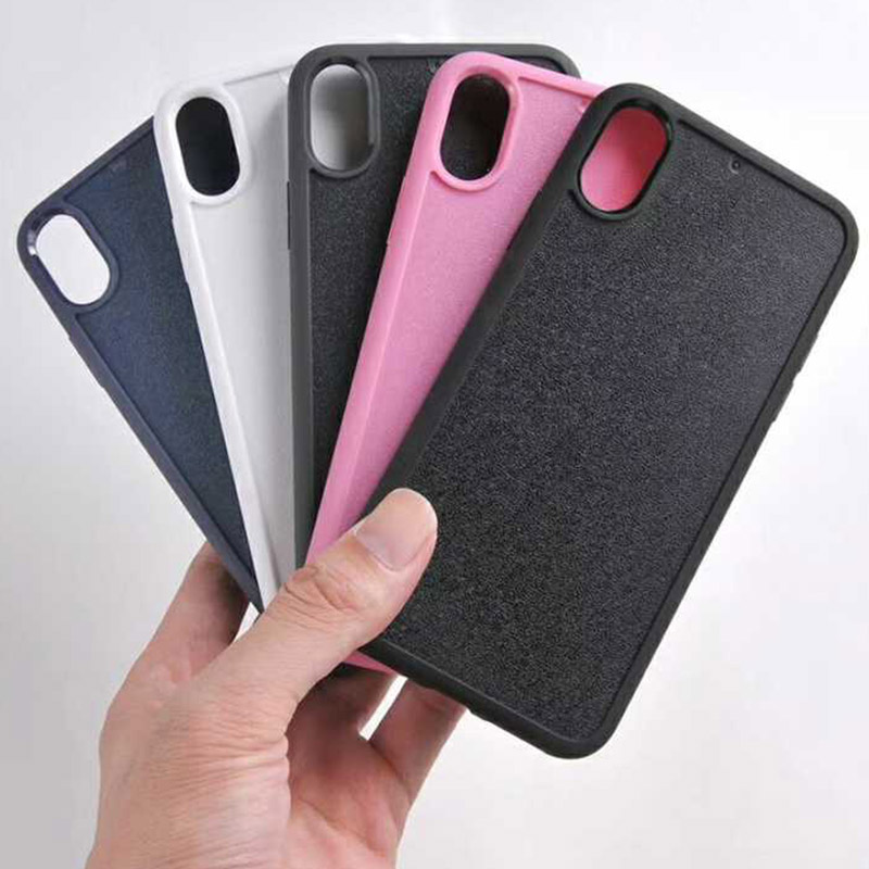 TenChen Tech-Blank Case For iPhone X Hard PC Case Soft TPU Edge BC0001-1