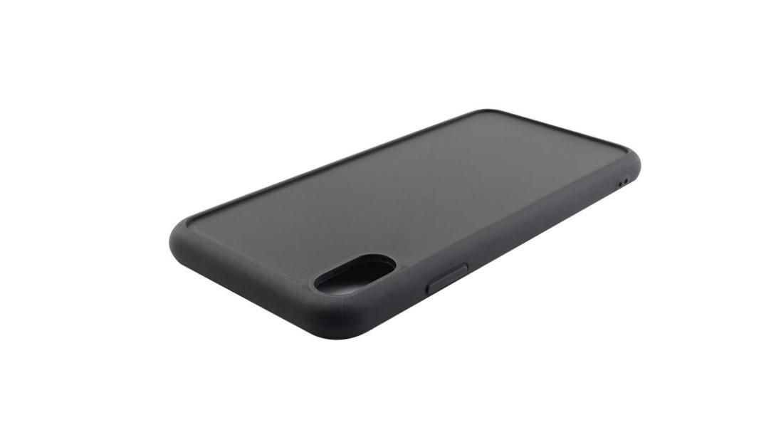 Blank Case For iPhone X Hard PC Case Soft TPU Edge BC0001-1