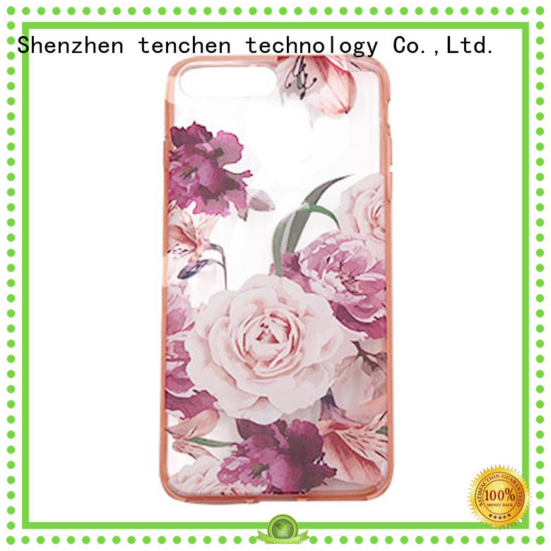 fiber mobile phones covers and cases transparent TenChen Tech company