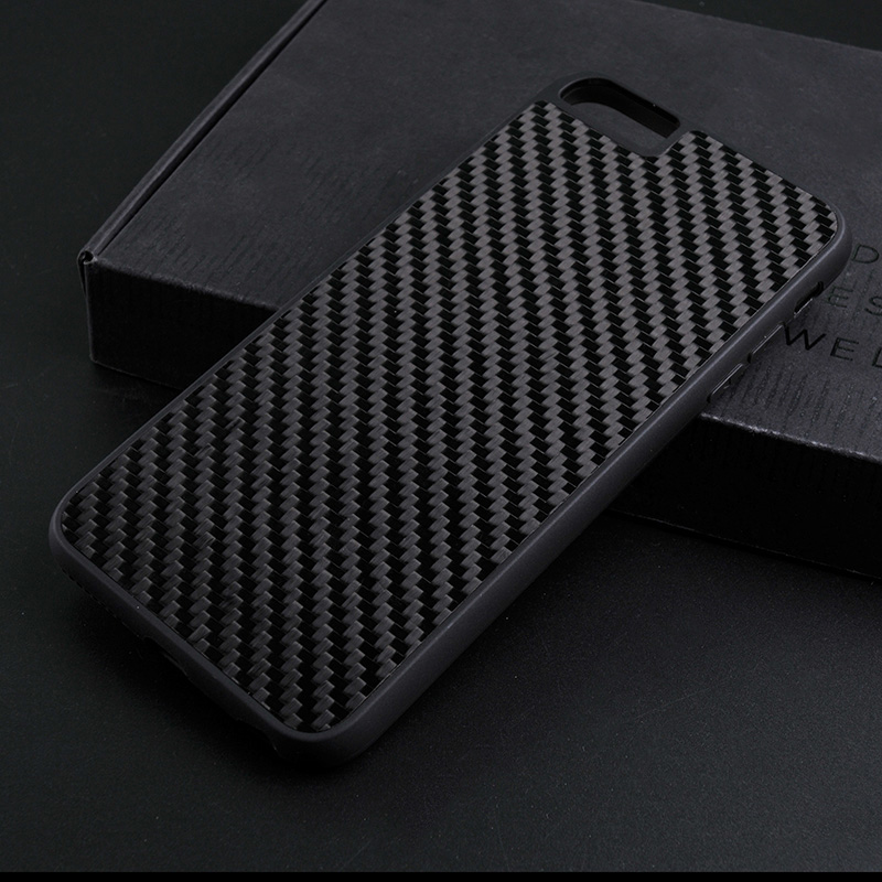 TenChen Tech Luxury Black Real Carbon Fiber Case For Iphone CB0001 Phone Case image22