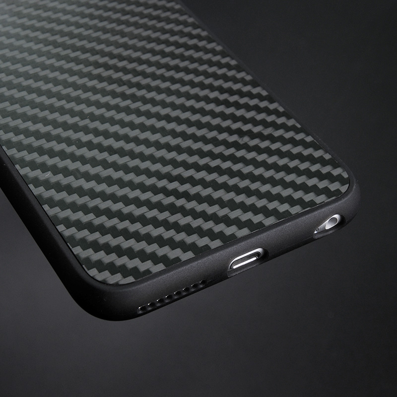 Luxury Black Real Carbon Fiber Case For Iphone CB0001-8