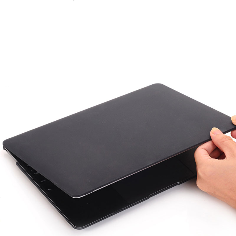 TenChen Tech-Best Laptop Protective Matte Black Hard Shell Pc Case For Macbook 12 Mc0121-5