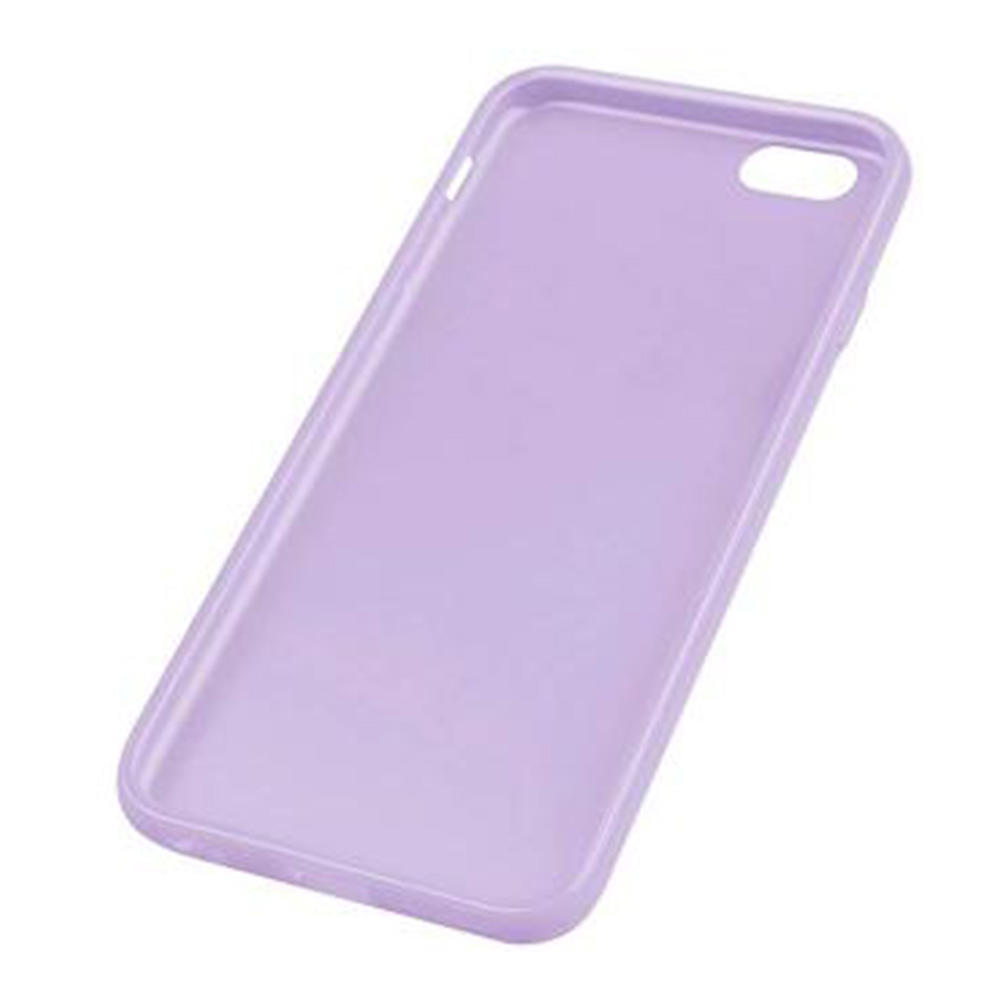 Solid colour soft TPU protective phone case for iPhone