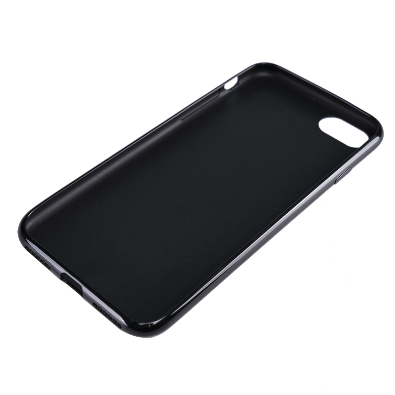 Solid colour protective phone case with soft TPU for iPhone