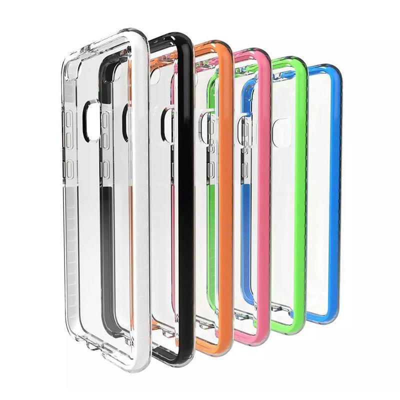 colour bumper mobile phones covers and cases TenChen Tech manufacture