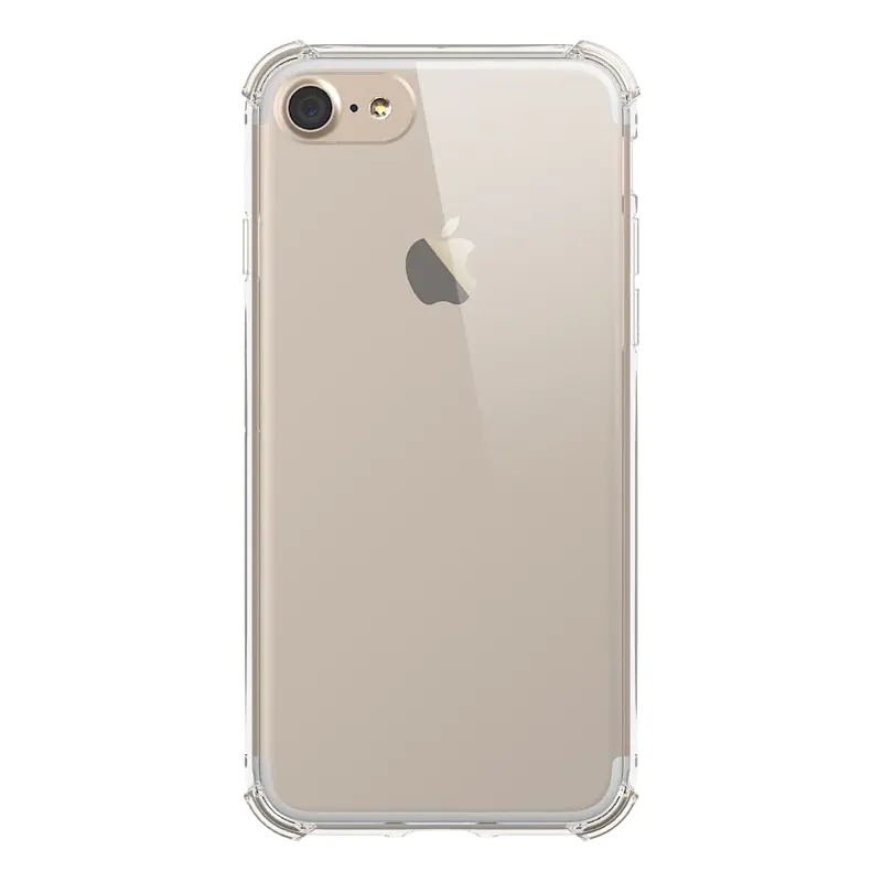 PC TPU Clear Case For Iphone 7  With Shockproof Corner PT0001
