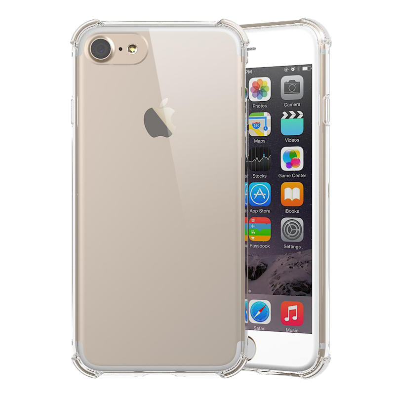 PC TPU Clear Case For Iphone 7  With Shockproof Corner PT0001