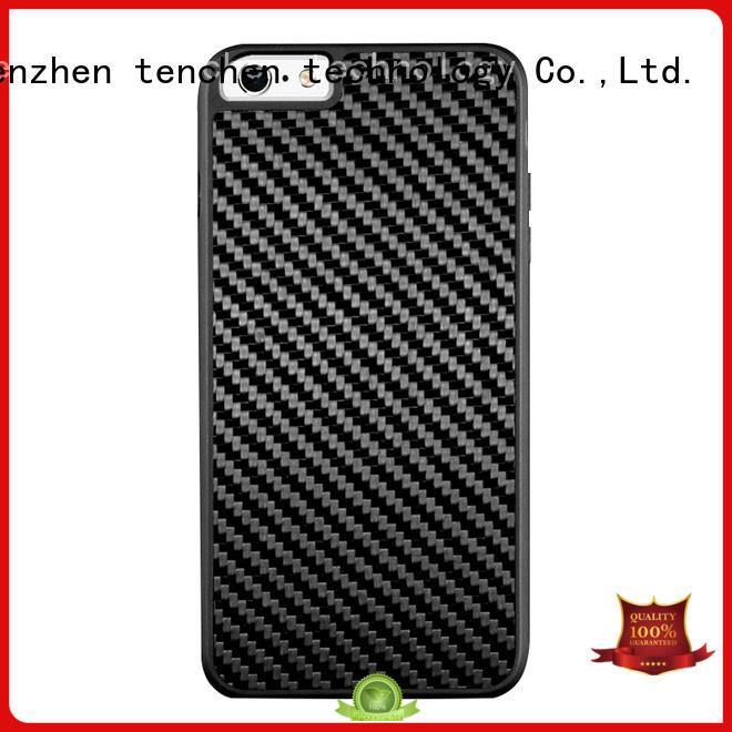 mobile phones covers and cases carbon wood shockproof TenChen Tech Brand company