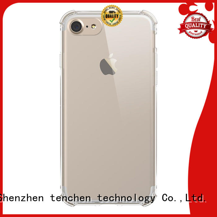 Hot clear mobile phones covers and cases wooden TenChen Tech Brand