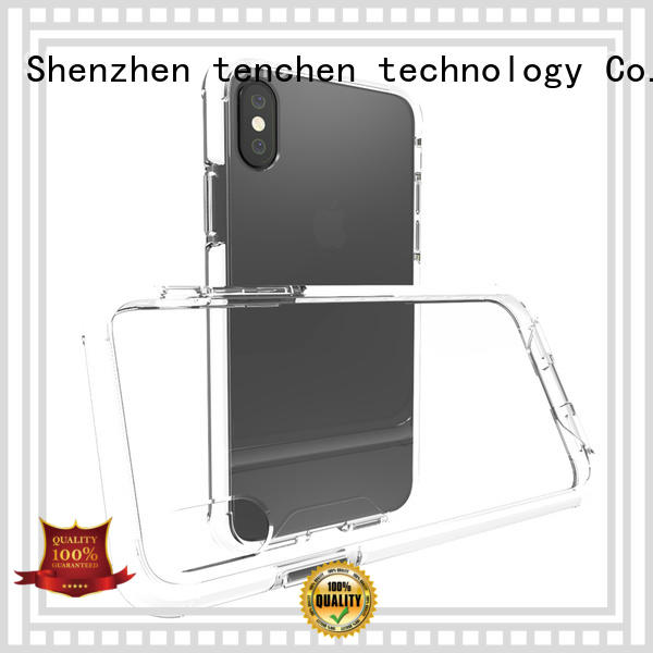 TenChen Tech Brand gradient leather mobile phones covers and cases