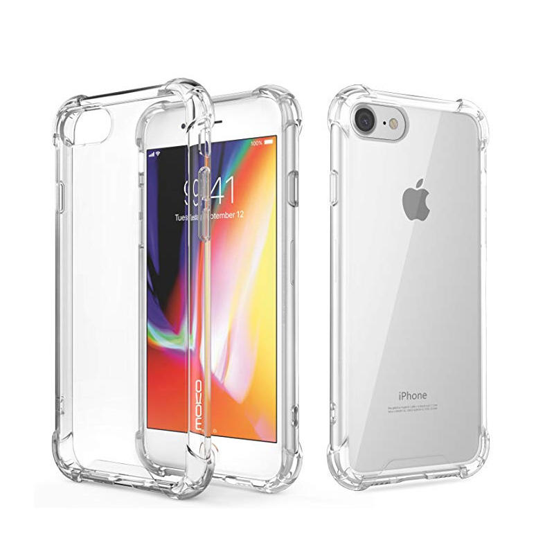 semitransparent clear protective iphone 6 plus case customized for store TenChen Tech-1