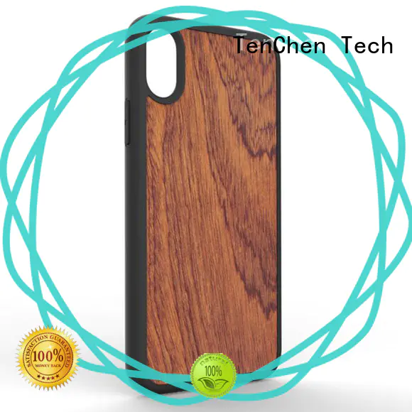 wooden case protective phone cover