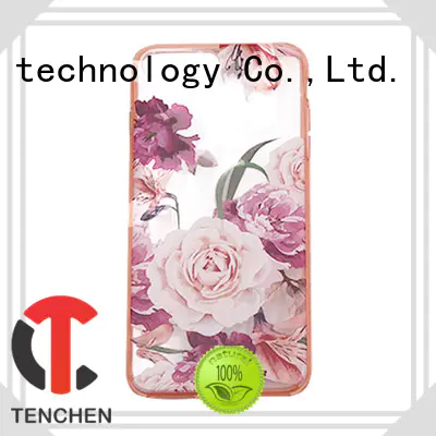 TenChen Tech semitransparent phone case factory customized for shop