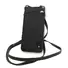 High quality leather&Pu clear tpu pc case with strap
