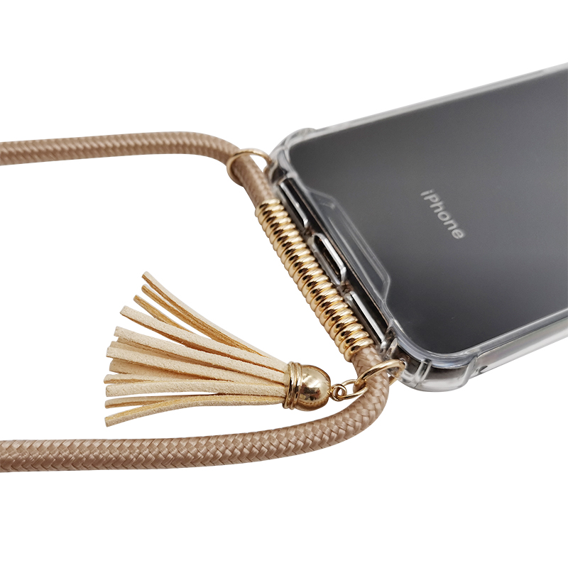 TenChen Tech-Tassel necklace protective mobile phone case for iPhone