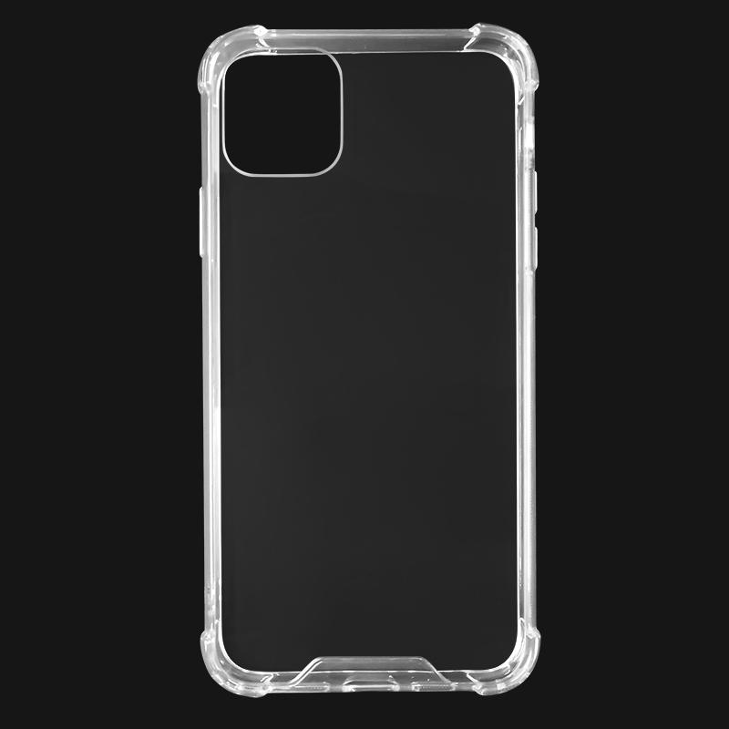 TENCHEN Antibacterial coating clear tpu pc mobile phone case