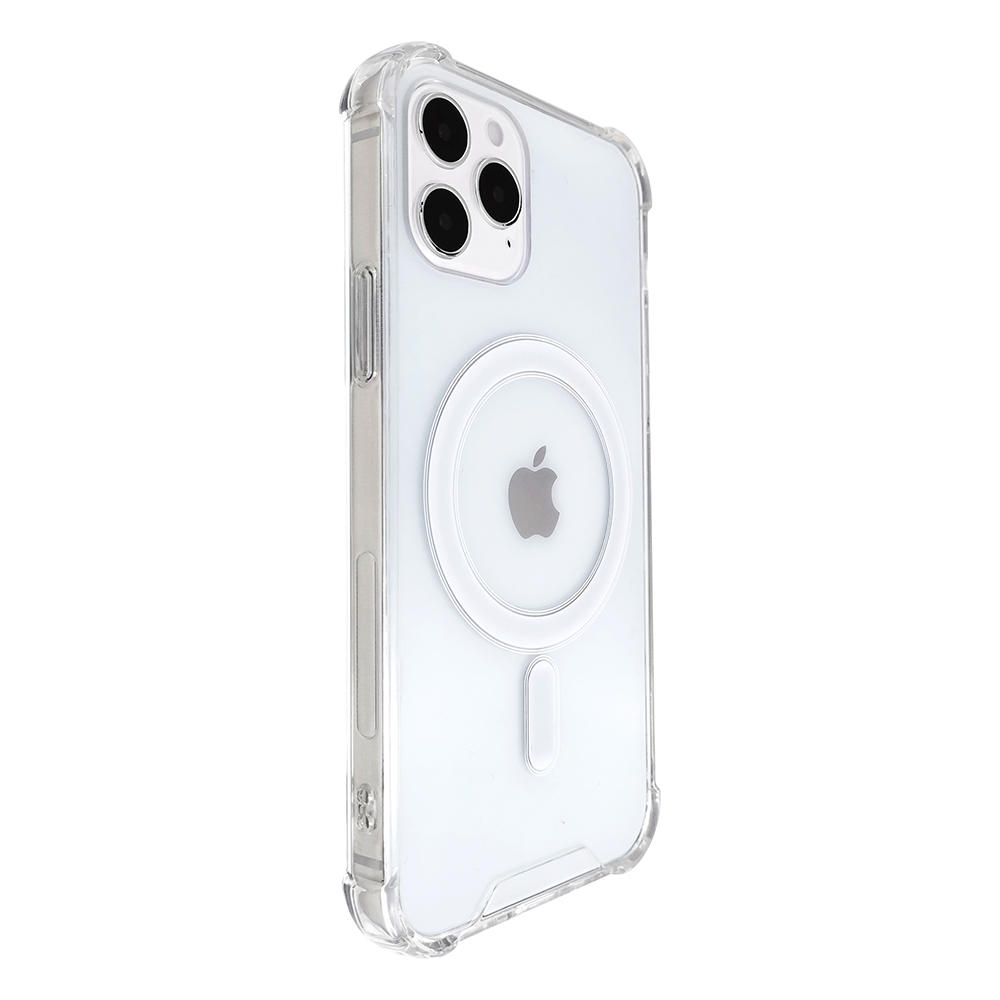 TENCHEN iPhone 12 clear antiscratch magsafe phone case