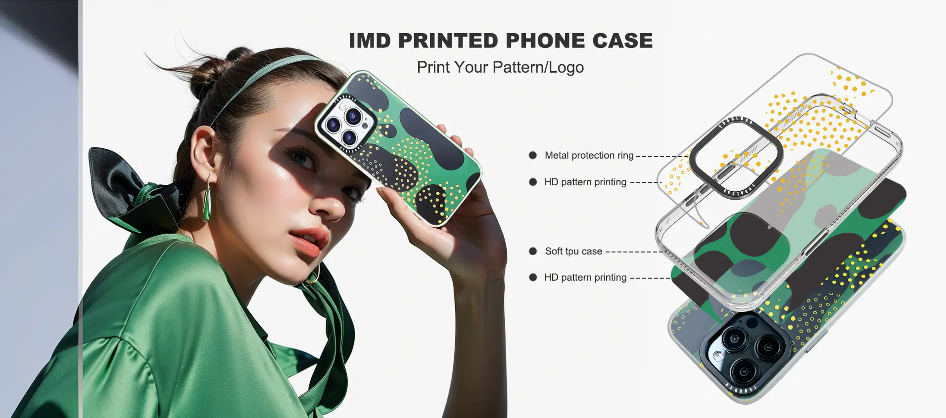 Custom imd phone case supplier in china