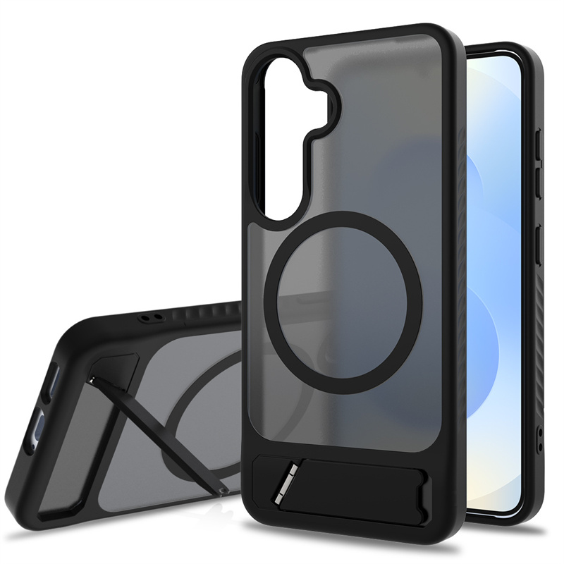 Oem Samsung S25 One-Word Stand Anti-Fall Protective Case Two-In-One New Model Skin-Feel Shell | Tenchen For Sale-TenChen Tech