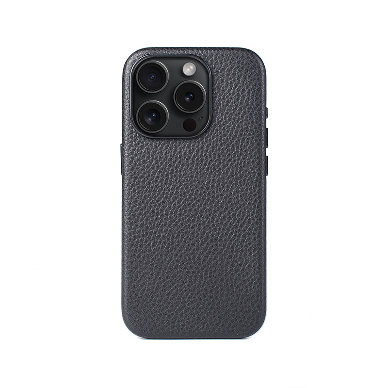 product-TenChen Tech-China Professional Magnetic Charging Leather Mobile Phone Case Bright Litchi Pa-1
