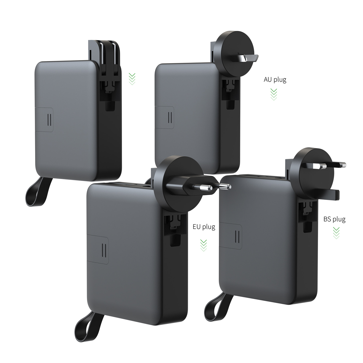 Factory Price multi functions wall charger power bank 10000mAh Supplier-TenChen Tech