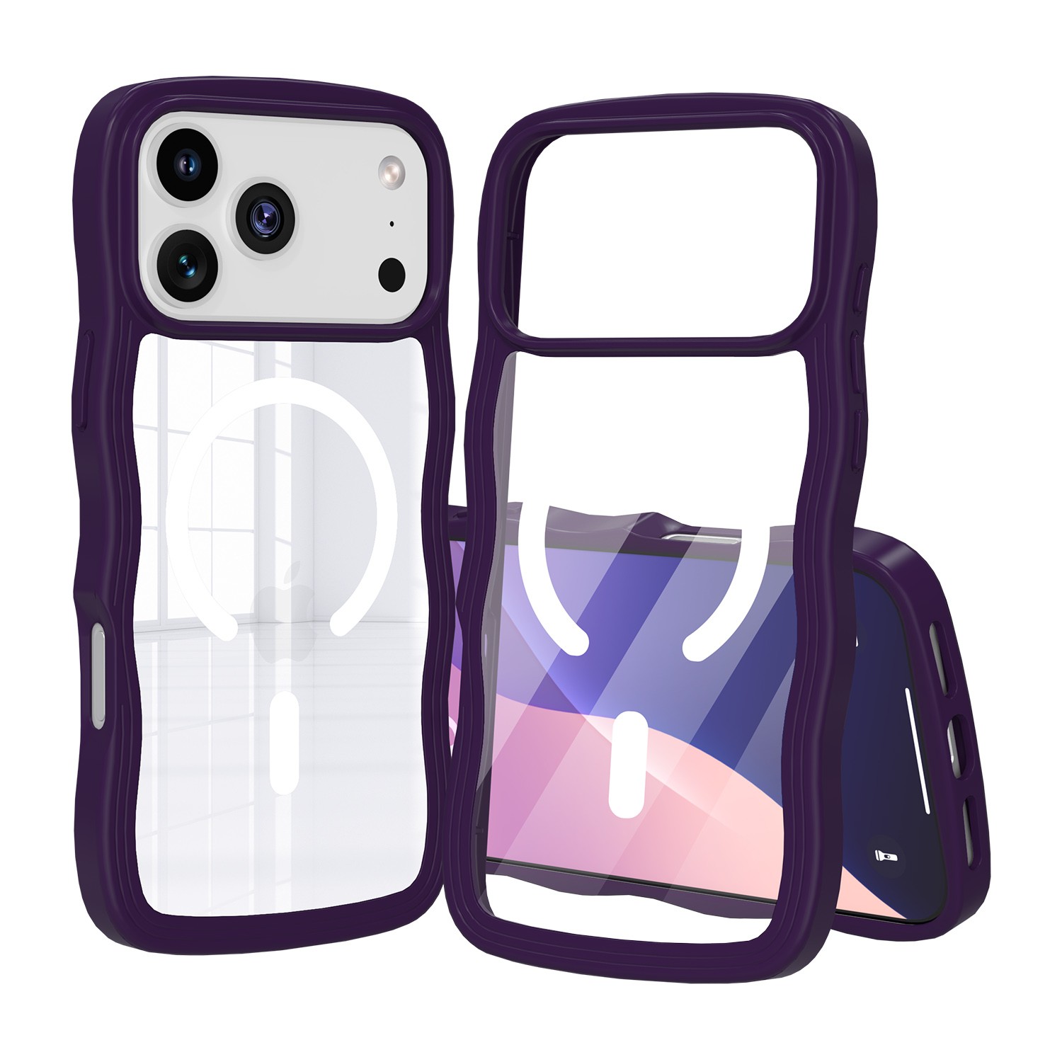 product-TenChen Tech-Customized Tenchen Best Wavy Edge Protective iphone 17 Pro Case Supplier Anti-S