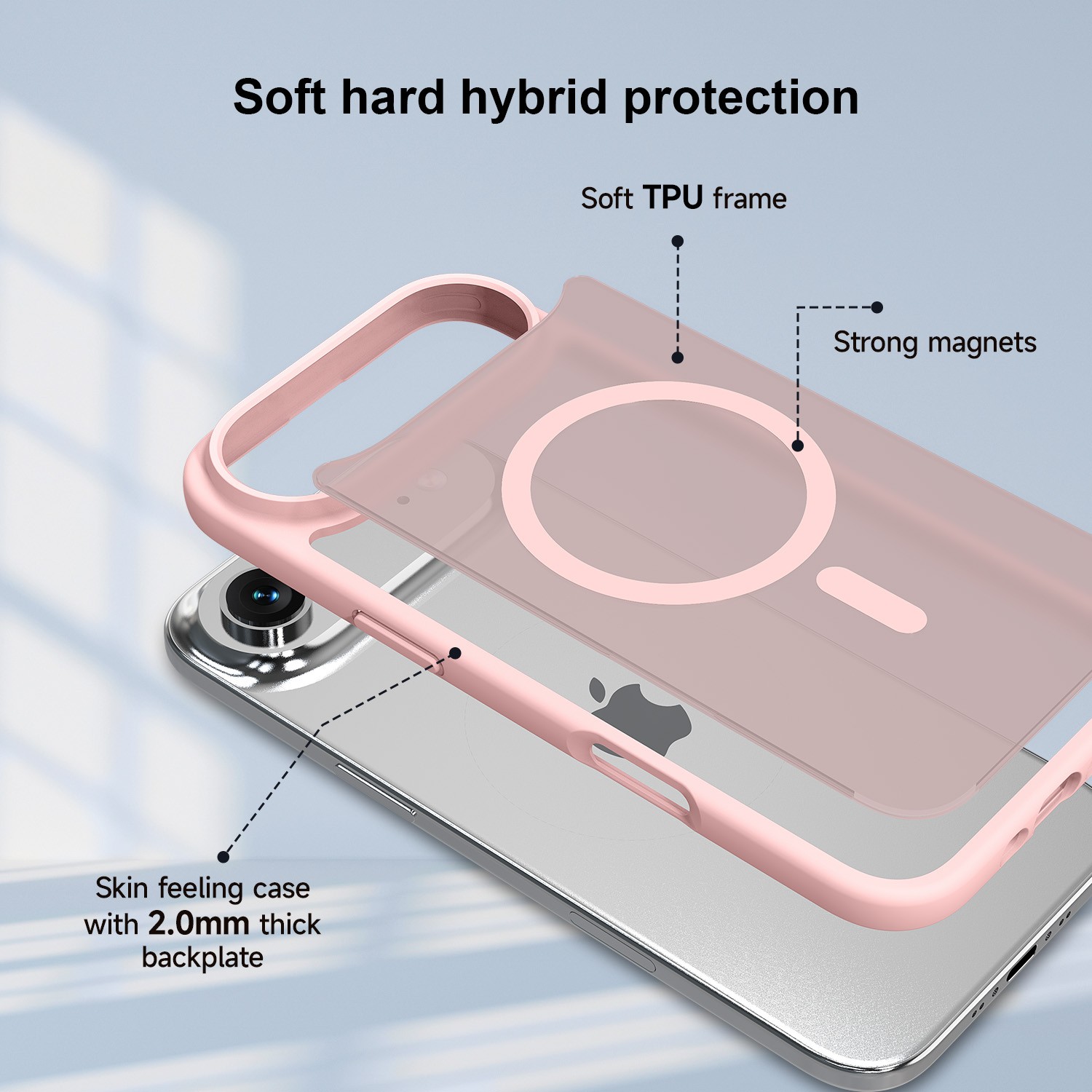 product-China Professional Tenchen matte iphone 17 air case manufacturer china hot selling 20mm thic-1