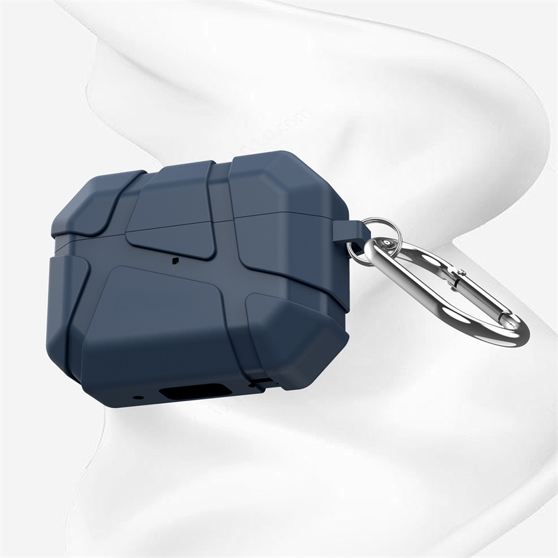 product-TenChen Tech-Oem Tenchen airpods pro 2 case manufacturer multi colors shockproof with hook F-1