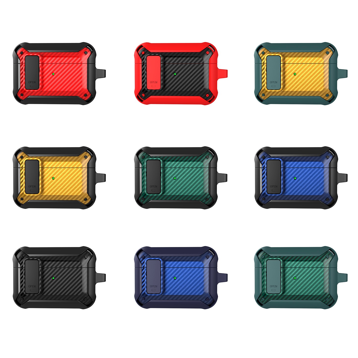 product-TenChen Tech-Tenchen new airpods pro 3 case shockproof carbon design High Quality Supplier I