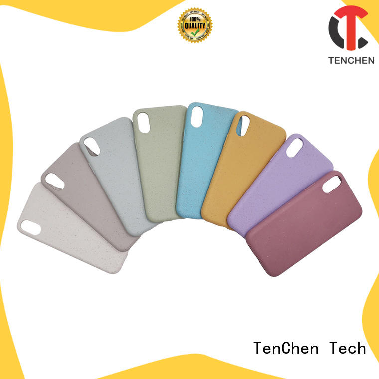 transparent popular cell phone cases design for shop TenChen Tech