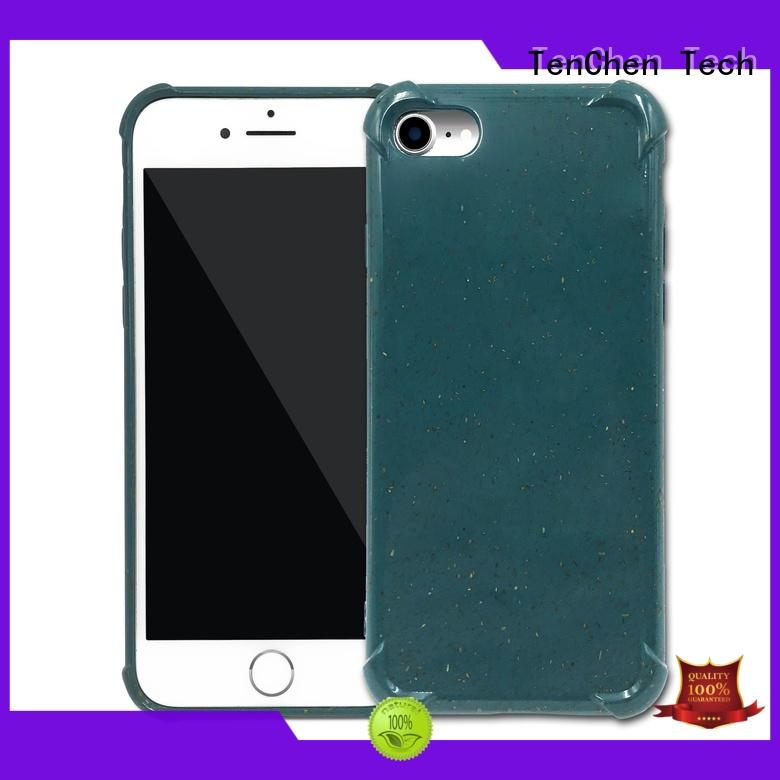 carbon color mobile phones covers and cases leather scratch TenChen Tech Brand