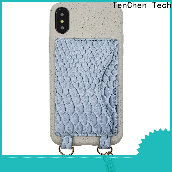 coated leather phone case customized for household