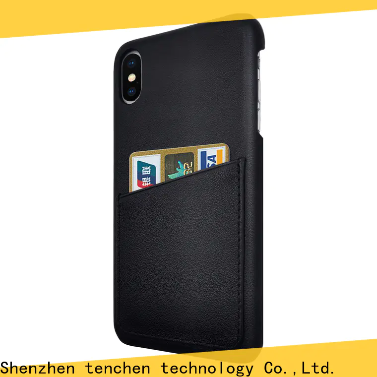 TenChen Tech scratch resistant iphone leather case directly sale for sale