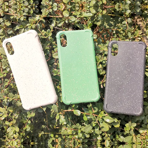 TENCHEN 100% biodegradable phone case with plant fiber plastic-free