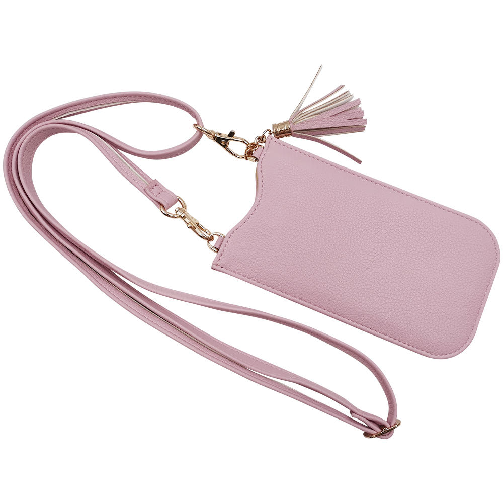 TENCHEN Pu leather mobile phone bag with card slot/holder
