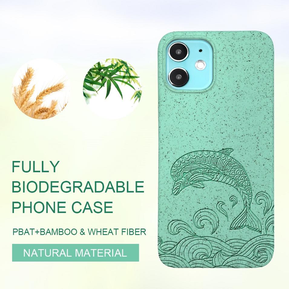 TENCHEN 100% biodegradable compostable eco-friendly iphone case