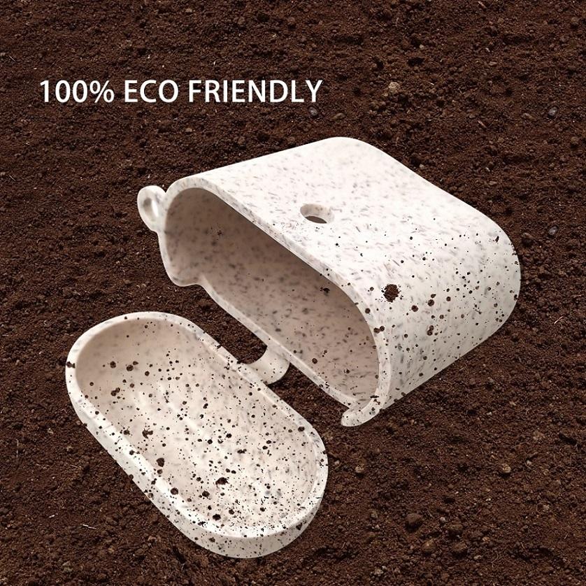 China Supplier Compostable Airpods case Eco friendly biodegradable bamboo Plant Protective Oem With Good Price-TenChen Tech