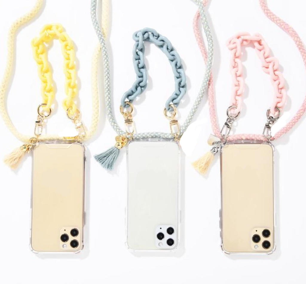 China Hot Selling Popular Cotton Rope Phone Case Strap Crossbody Necklace Customize Customized-TenChen Tech