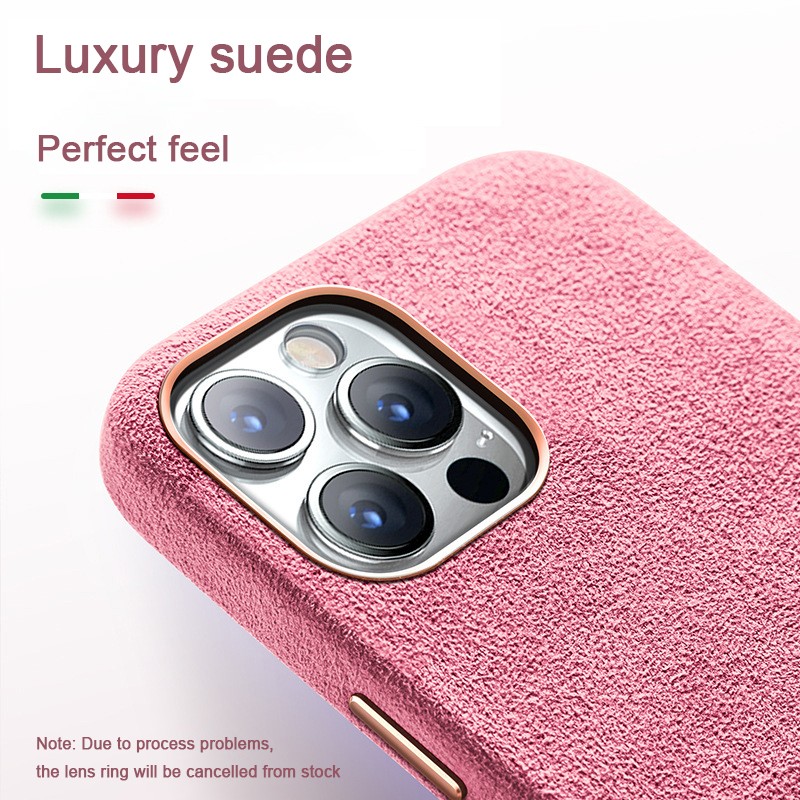 product-TENCHEN Fashion Luxury Plush Phone Case For iPhone 13 Pro Max,Shockproof Phone Case for iPho