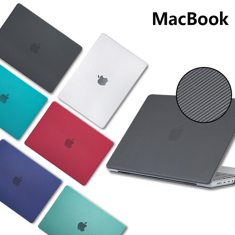 Wholesale Plastic Hard Shell Protective Macbook Case Full Body Carbon Fiber With Good Price-TenChen Tech