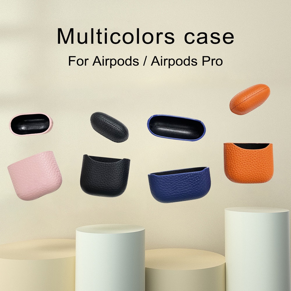product-Custom Luxury Airpods Case Leather Airpods Case Cover Protective Cover Skin Handcrafted Full