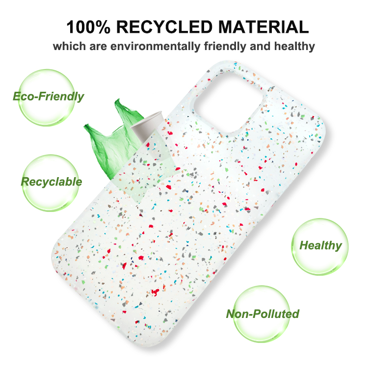 product-Customize Recyclable Eco Friendly Phone Case 100 Recycled Material Iphone 14 Case New arriva