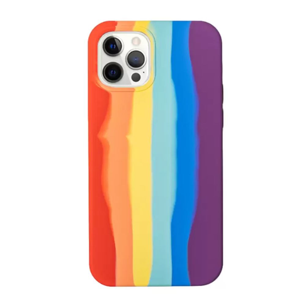 product-TenChen Tech-Silicone IPhone 14 Case Custom Shockproof Rainbow Liquid Silicone Phone Cover C