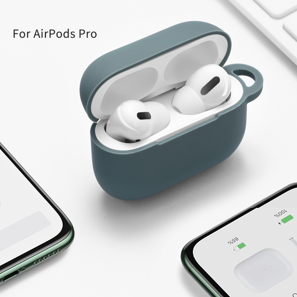 product-Silicone Airpods Pro 2 Case Protective Liquid Silicone AirPods Pro Wireless Charging Case Sh