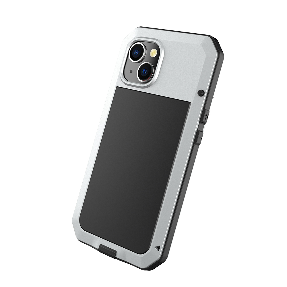 product-TenChen Tech-IPhone 14 Plus Pro Max Waterproof Metal Case Full Body Protective Shockproof He