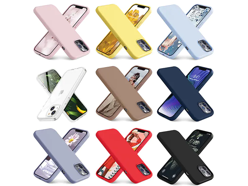 IPhone 14 Tpu Case Custom Soft solid Color Tpu Protective Phone Case