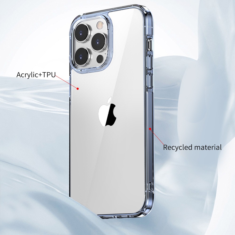 video-Eco Friendly Recycled iPhone Cases Recyclable Clear Shockproof Protective Phone Case-TenChen T