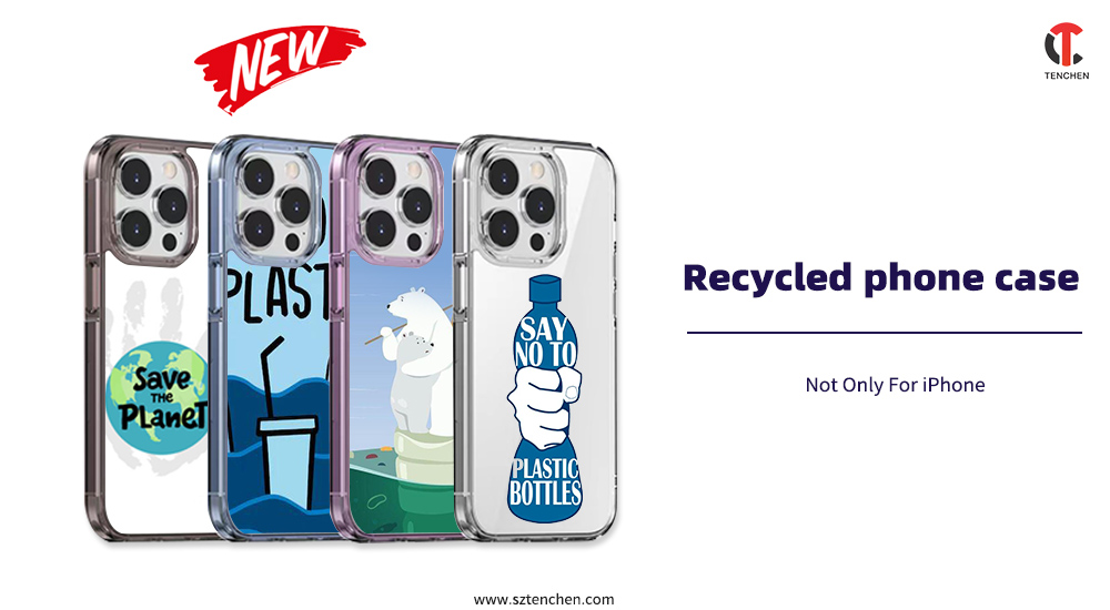 video-Recycled Plastic iPhone Case Eco Friendly Phone Case Custom Clear Shockproof Protective Phone 