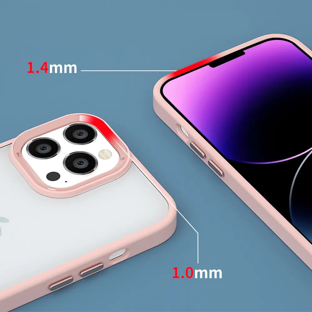 Magsafe Iphone 14 Case Wireless Charging Clear Magnetic Phone Case Shockproof Protective Metal Camera Frame Phone Cover | TenChen Tech
